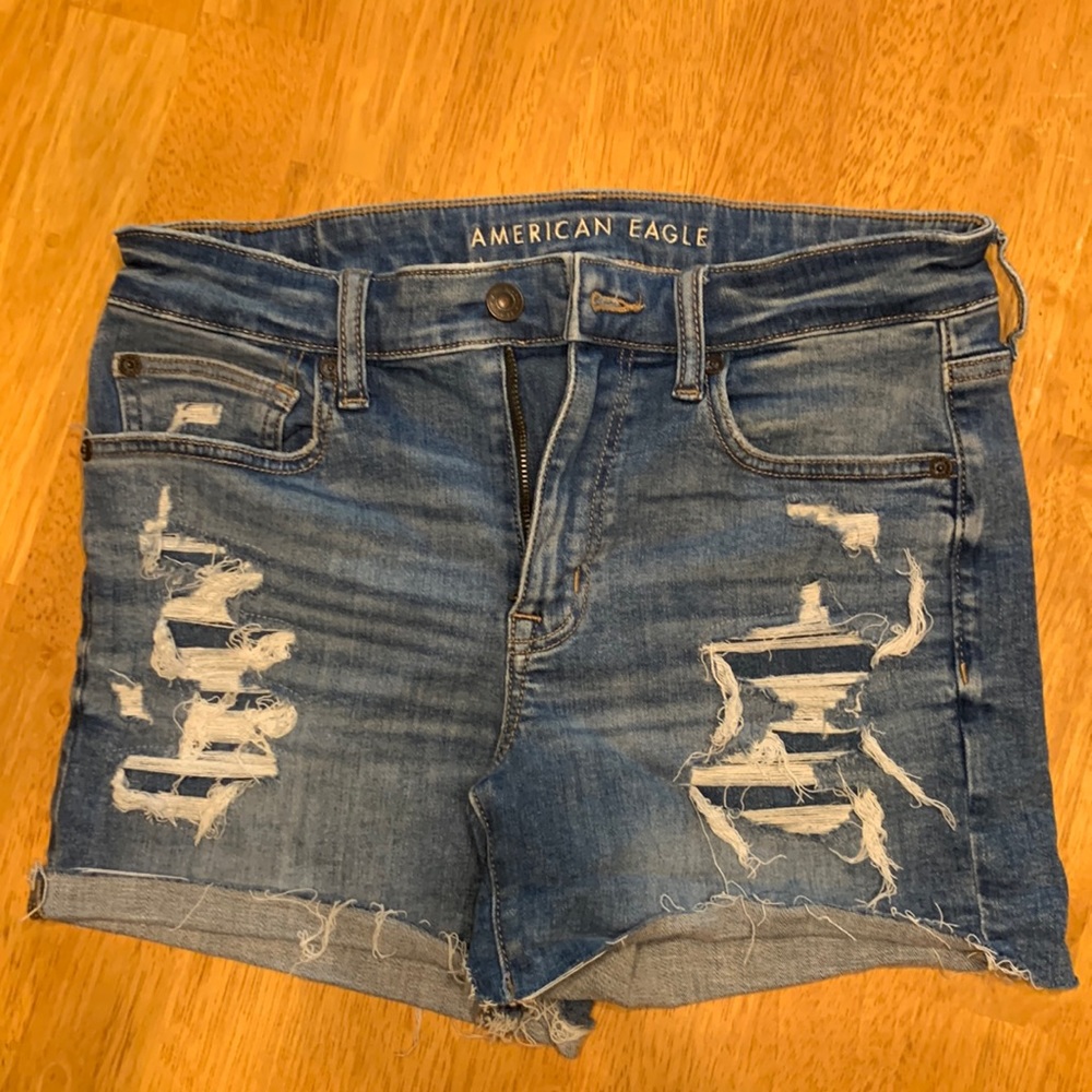 American eagle next level stretch hi rise shortie size 6